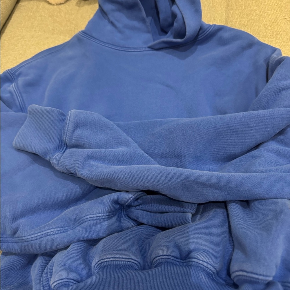 YZY gap Men's Blue Hoodie